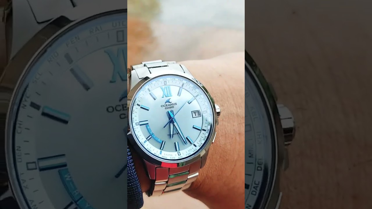 Casio Oceanus OCW- T150-2AJF - YouTube