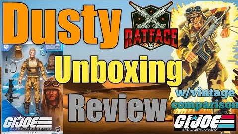 Dusty G.i. Joe Classified Series Unboxing and Review!