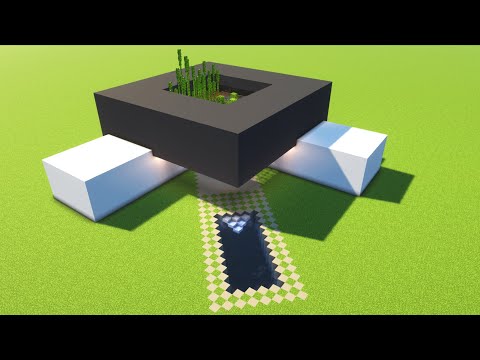 Minecraft - How to build a Modern Minimalist House - Manyacraft Tutorial