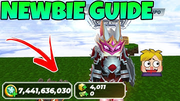 GUIDER FOR NEWBIES in Skyblock Blockman go 👶