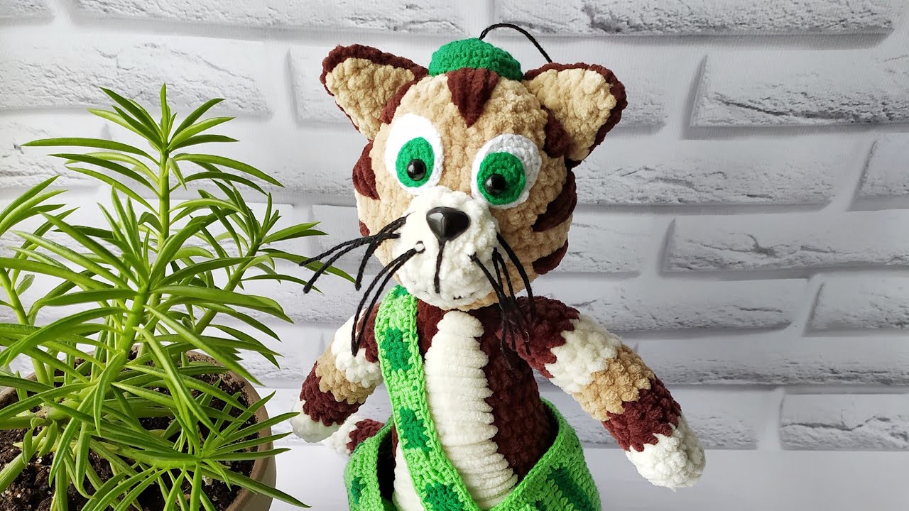 Кот финдус крючком Sky-wool.ru