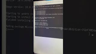 DISM Microsoft Windows command prompt in powershell, full license activation! #microsoft #youtube