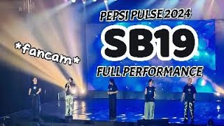 SB19 Live at Pepsi Pulse 2024: Full Performance Fancam