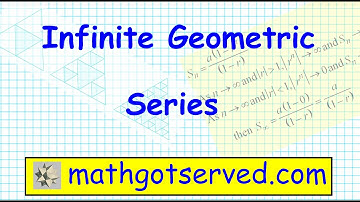 prU8L5 Infinite Geometric Series