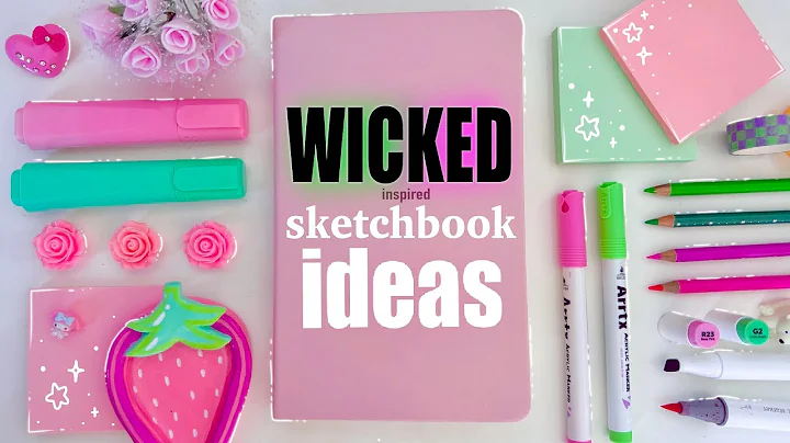 5 Ways I Filled My Sketchbook \\ Wicked inspired drawings 