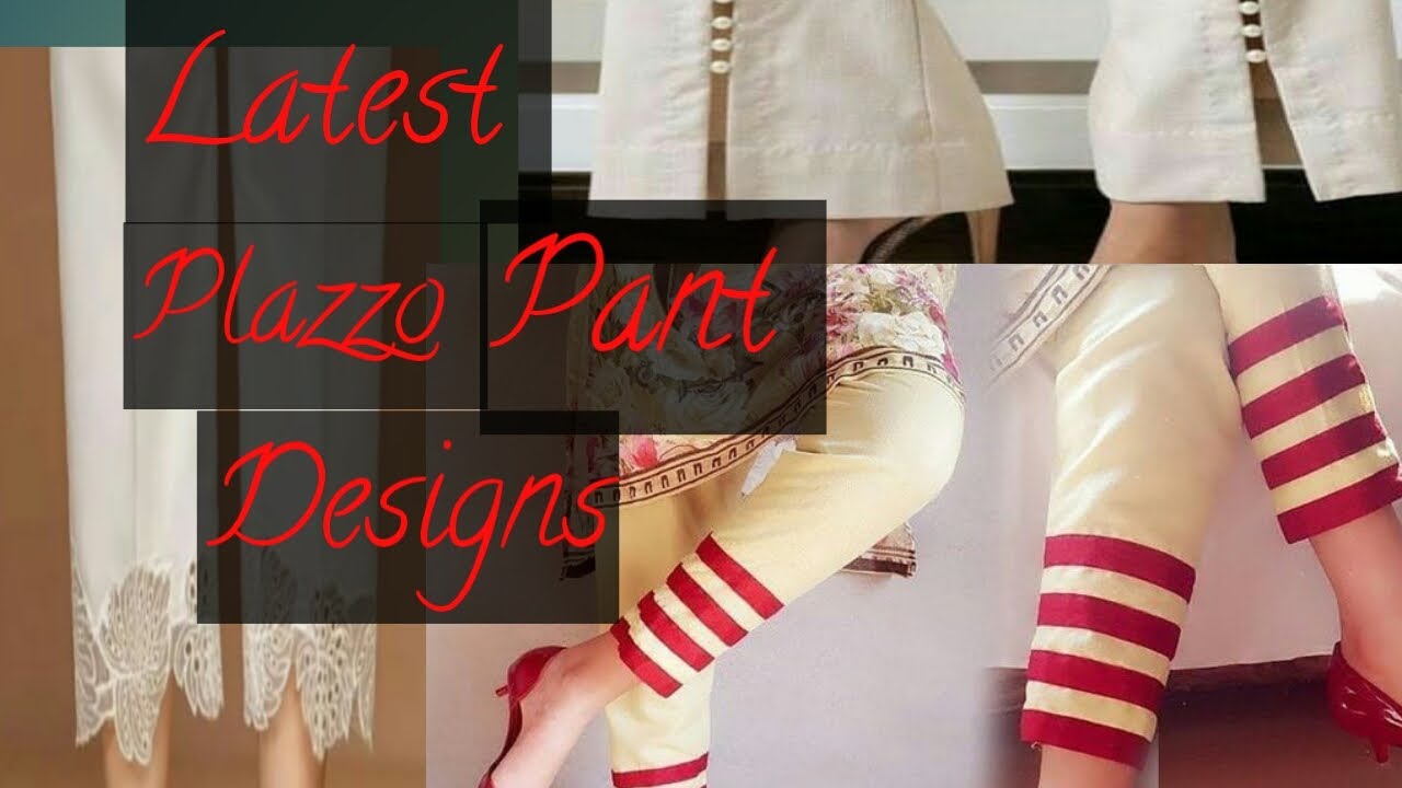 Latest palazzo pant designs2021|| trendy and stylish palazzo pant design ideas || collection