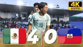 ¡Aplastante Debut! México Sub-20 Destroza 4-0 a Haití | Campeonato Concacaf 2024