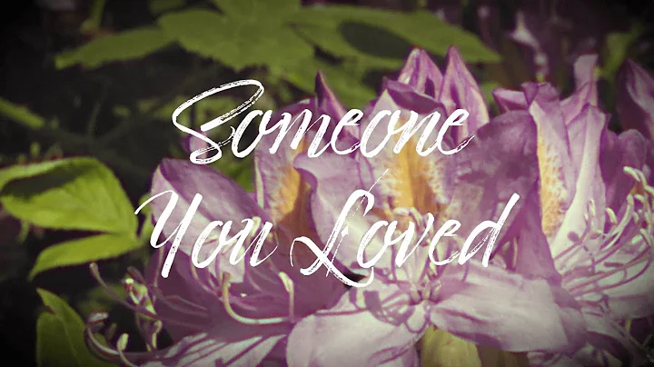 "Someone You Loved" - Elizabeth Curran