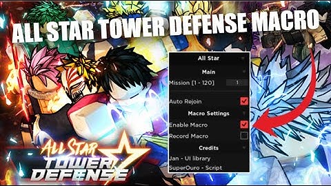 OP Roblox All Star Tower Defense Hack Pastebin 2021 | Macro Settings | Auto Rejoin | Auto Farm