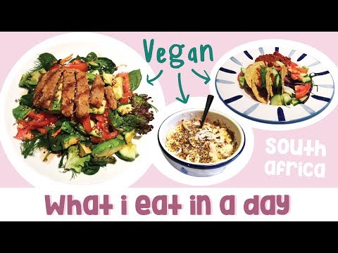 What I eat in a day | Vegan | South Africa