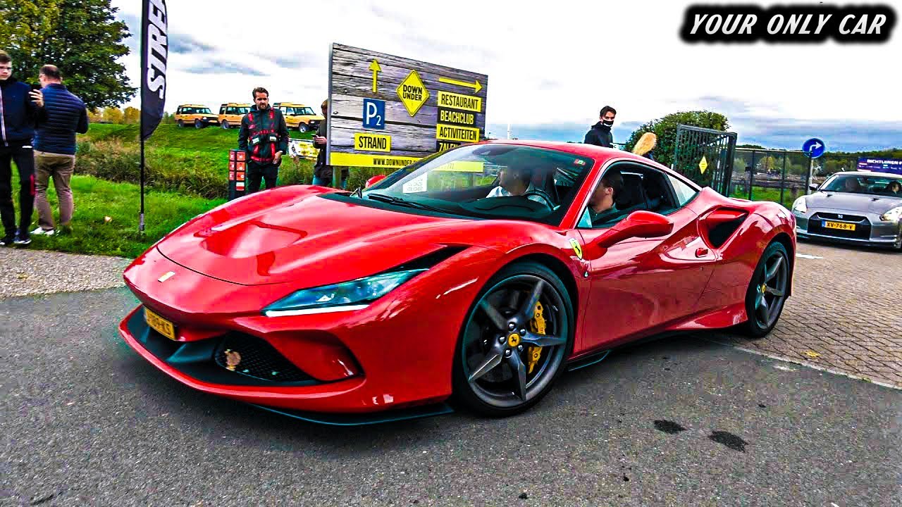 Ferrari F8 Tributo 720HP Exhaust Sounds & Showing up in Public