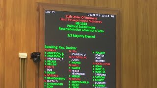 ND House overrides veto on bill banning statewide mask mandates