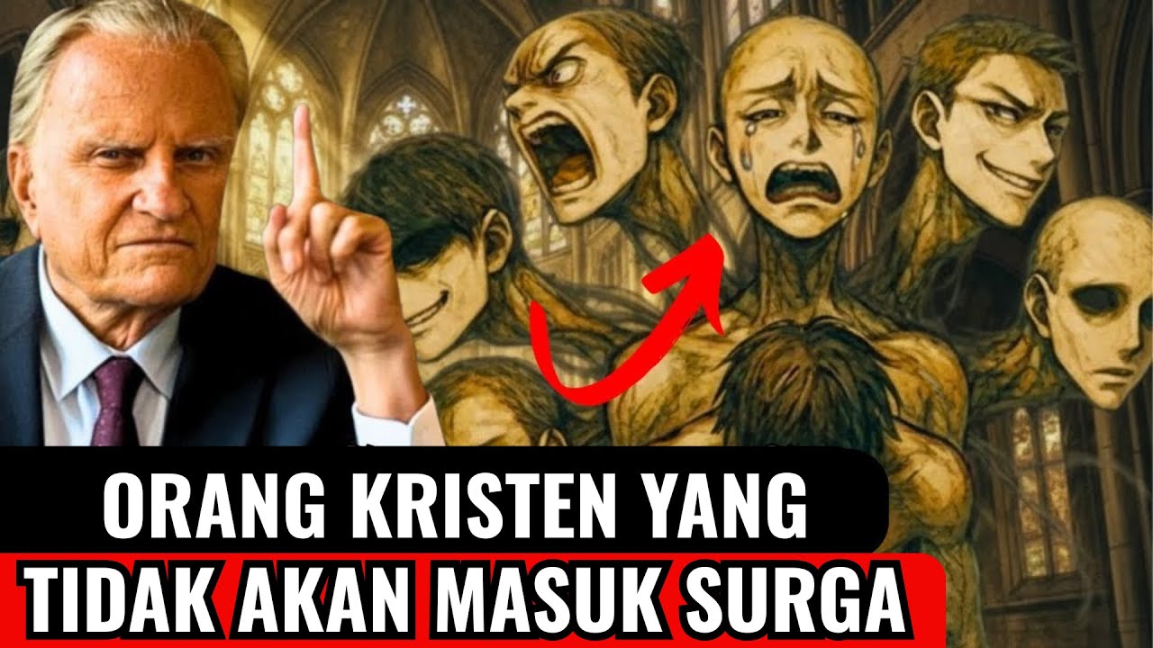 10 JENIS ORANG KRISTEN YANG TIDAK AKAN MASUK SURGA (MENURUT ALKITAB) - BILLY GRAHAM