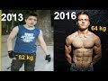 Unbelievable 3 Years Street Workout Transformation - Viktor Kamenov