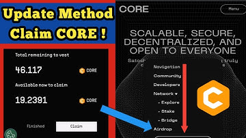 Update Method to Claim CORE | CORE Mining Update