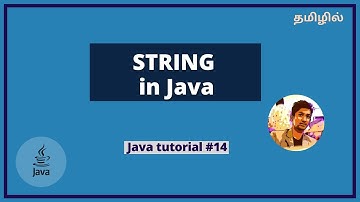 Strings in Java [Tamil]  | Java String methods
