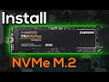 How To Install NVMe M.2 SSD & A Solid State Drive In Laptops