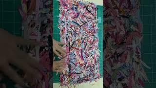 what to do with this tiny scrap fabric? #shorts