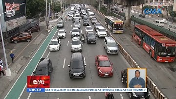 Number coding mula 5PM-8PM, irerekomenda ng MMDA | UB