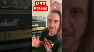 I Blew Up My Tube Amp Expander - Amp Safety