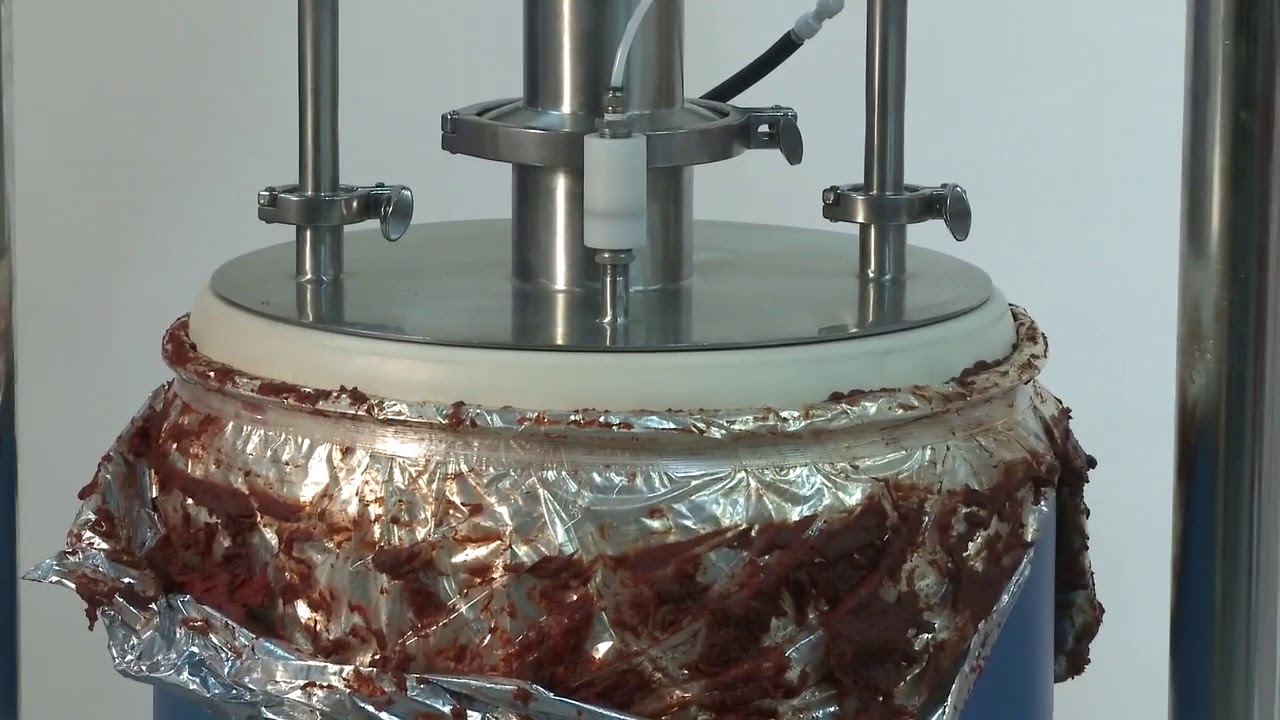 SaniForce 51 Tomato Paste Drum Unloader (Legacy) YouTube