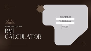 Membuat Aplikasi BMI Calculator dengan MIT App Inventor (Demo & Uji Coba)