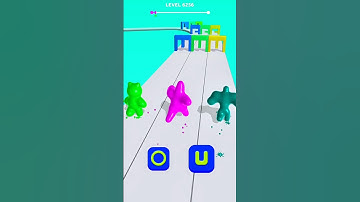 Blob Shifter 3D Level-6256 best cool game ever #games #gaming #trending #shorts #funny