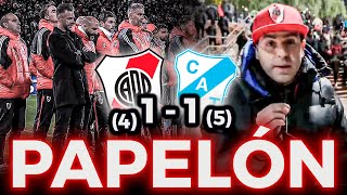 RIVER AFUERA DE LA COPA ARGENTINA ANTE TEMPERLEY. REACCIÓN CON LOS HINCHAS EN MENDOZA.