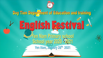 Giao lưu CLB tiếng anh trường tiểu học Yên Nam - Thị Xã Duy Tiên - Tỉnh Hà Nam - năm học 2020 - 2021