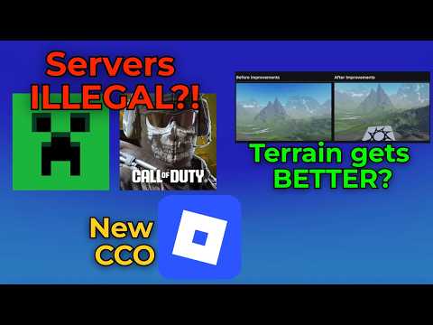 Minecraft and COD Servers Threatened, Roblox Terrain Expansion + New CCO