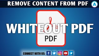 How to whiteout Pdf how to remove text in pdf screenshot 2