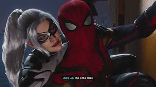 Marvel's Spider-Man Remastered PS5 team up with Black Cat