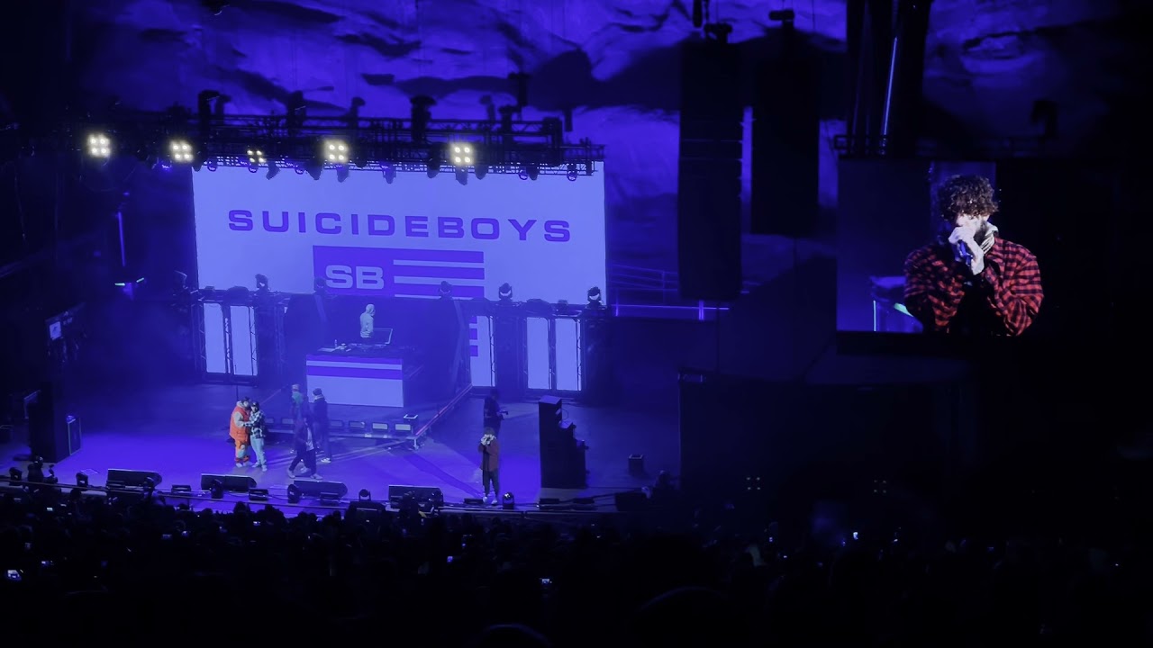 $crim speaks from the heart ($uicideboy$ @ Red Rocks Halloween 2021 ...