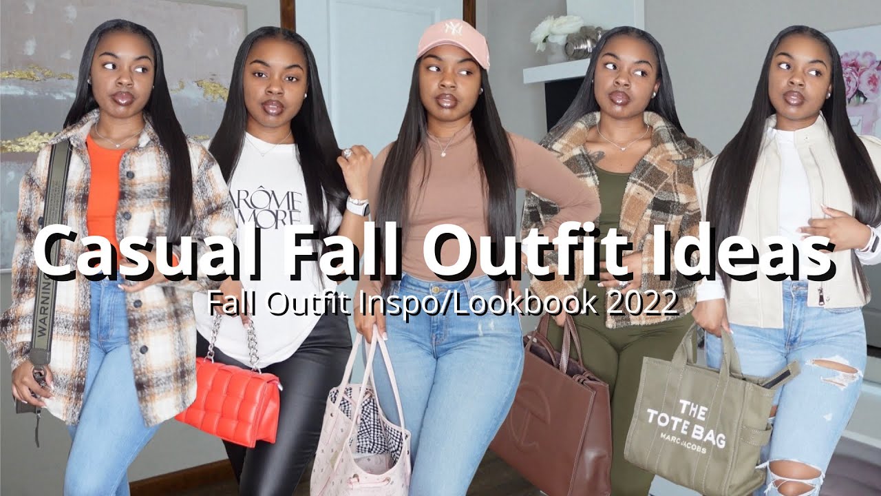 CASUAL FALL OUTFIT IDEAS/LOOKBOOK 2022