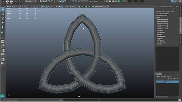 Maya 2016 Modeling a Celtic Knot Part1.Intermediate