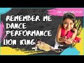 Remember me dance performance  by ami  group movie lion king 