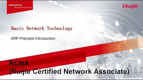 RCNA - 03 ARP Principle Introduction