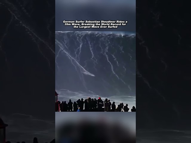 The Largest Wave Ever Surfed