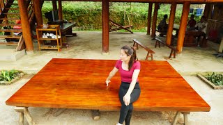 Make a Large Bed with 2 Large Wooden Panels / Woodworking Skills | | My Farm / Đào