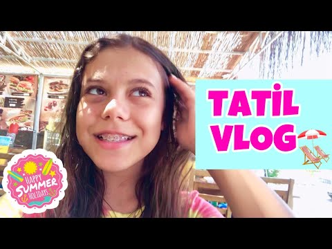 Tatil Vlog Otel Havuz. Sevimli Kardeşler Tv