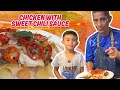 CHICKEN WITH SWEET CHILI SAUCE | CHEF BOY LOGRO VLOGS