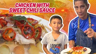 CHICKEN WITH SWEET CHILI SAUCE | CHEF BOY LOGRO VLOGS