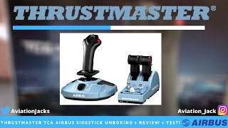 Thrustmaster TCA Airbus Sidestick Unboxing + Review + Test!