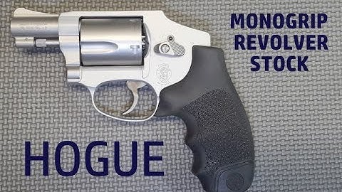 Smith and Wesson J-Frame Revolver Hogue Grip Installation