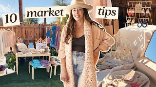 Tips for Your First Craft Fair - Flea Market Selling