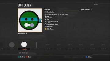 Black Ops 2 - Teenage Mutant Ninja Turtles - Emblem Tutorial