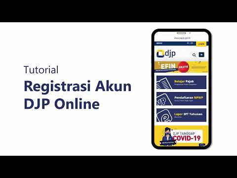 Registrasi Akun DJP Online