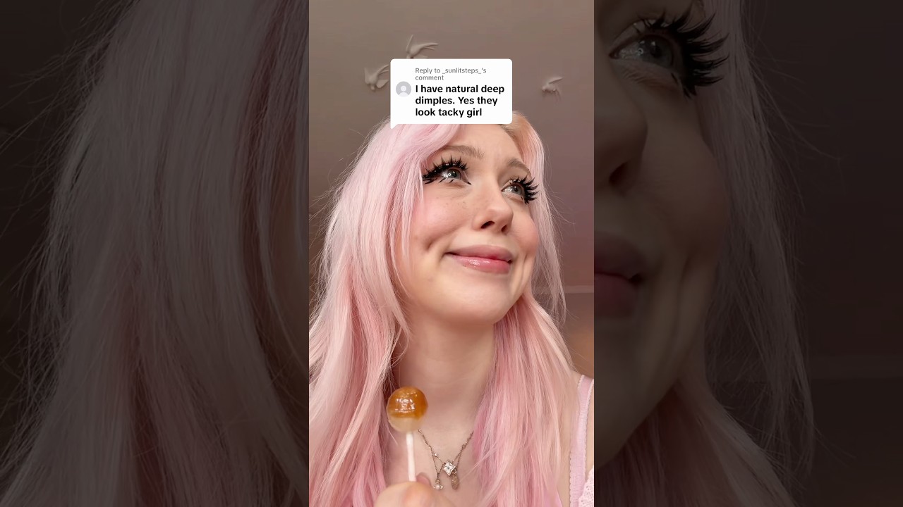 Are my dimples that ugly?