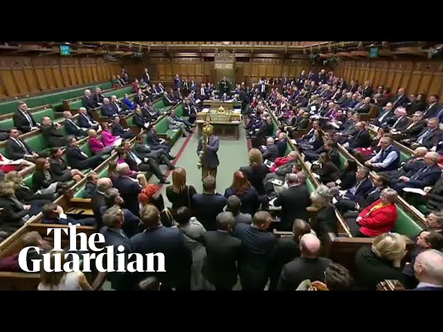 'Put it back!': Labour MP grabs the mace during parliament class=