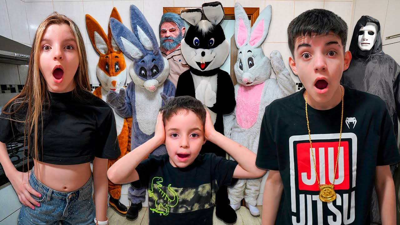 O COELHO MALVADÃO - DESCOBRIMOS QUE ELES QUEREM PEGAR O BRENINHO PARA FAMÍLIA DELES - Parte 33